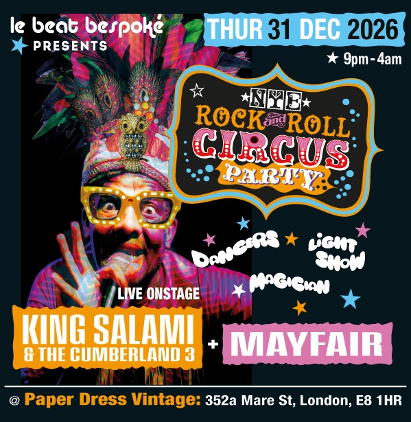 NYE Rock N Roll Circus 2026 (Early Bird)